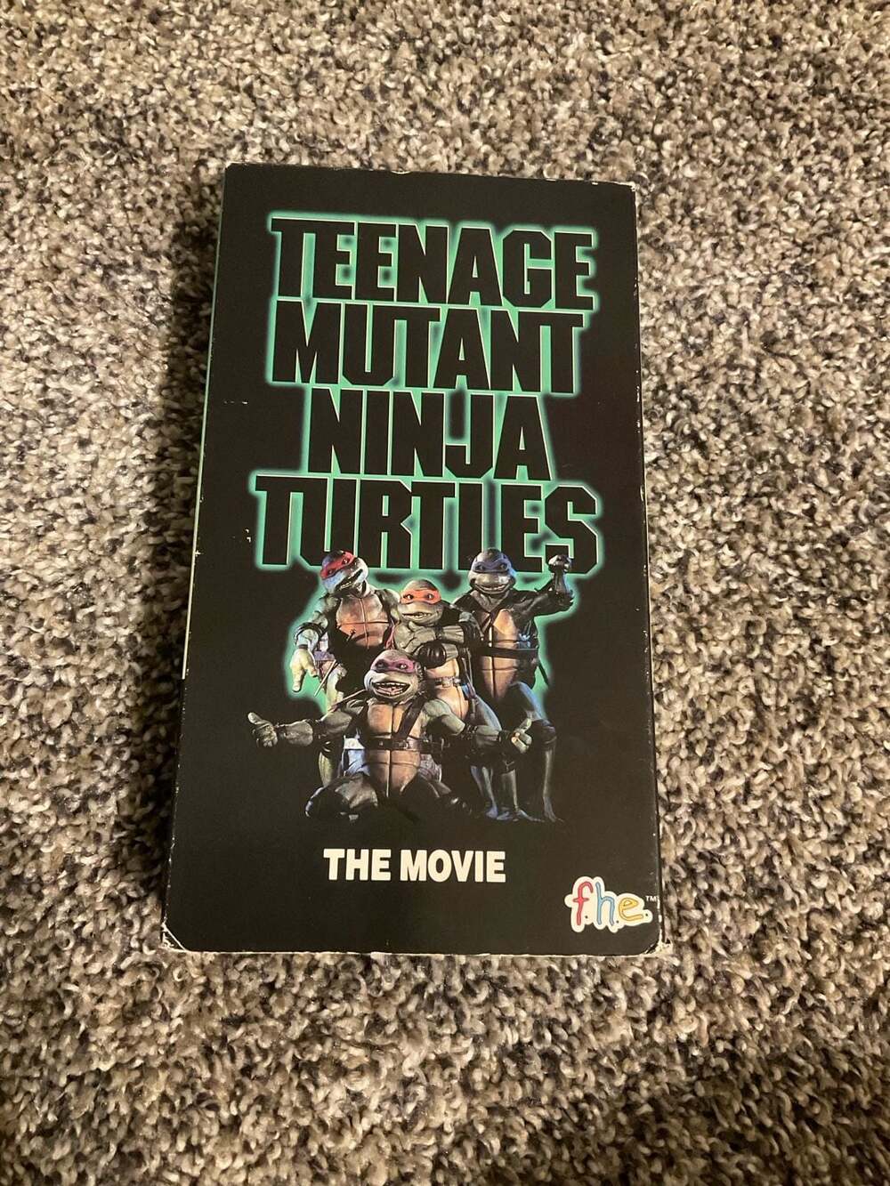 1990 Teenage Mutant Ninja Turtles VHS (1st Edition) Rental Tested/Good